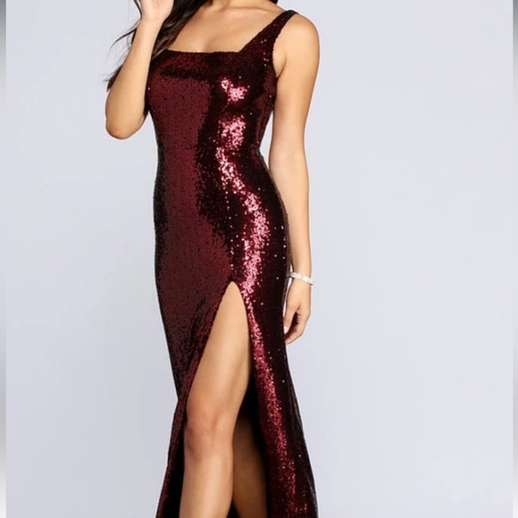 Sequin Gown - Picture 1 of 3